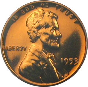image for: 1953 1c PCGS Proof 67 RD OGH