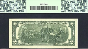 image for: 1976 $2 PCGS Gem CU67 PPQ (Fr.1935F)