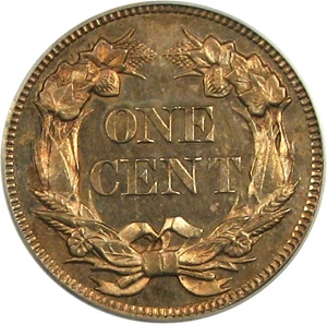 image for: 1856 1c Flying Eagle PCGS MS62 (Snow-3) * Eagle Eye Cert *