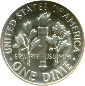 image for: 1967 10c SMS NGC MS66 Cameo