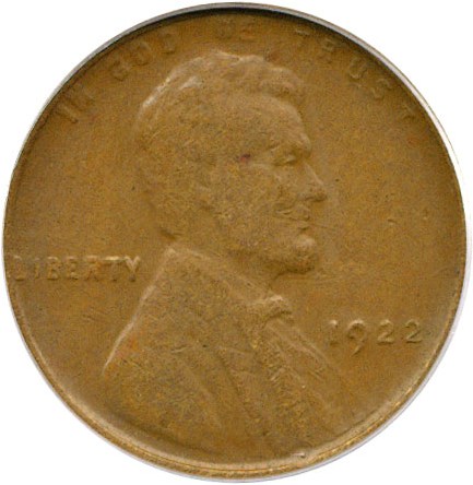 image for: 1922 no D 1c PCGS XF40 (FS-01-1922-401, Die Pair #2)