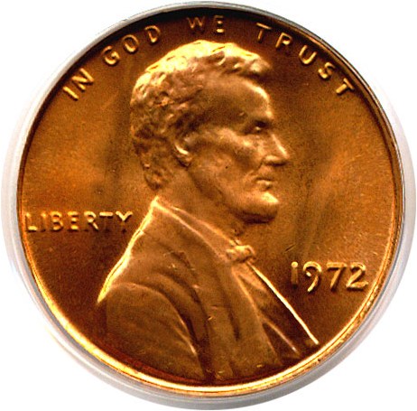image for: 1972 1c  PCGS MS66 RD