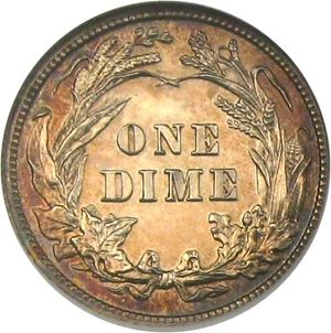image for: 1901 10c NGC Proof 64 Cameo