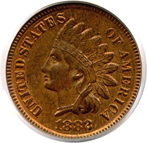 image for: 1882 1c PCGS MS64 RB