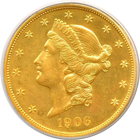 image for: 1906 $20  PCGS Proof 62