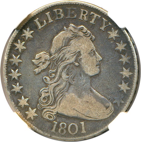 image for: 1801 50c NGC F15 (O-101)