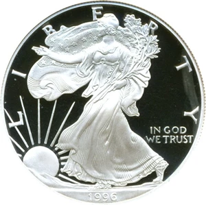 image for: 1996-P $1 Silver Eagle NGC Proof 69 UCameo