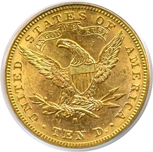 image for: 1882-S $10 PCGS/CAC MS62