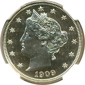image for: 1909 5c NGC Proof 65