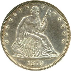 image for: 1879 50c DGS Proof 63 (Lightly Cleaned)