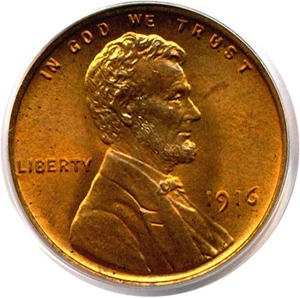 image for: 1916 1c PCGS MS66 RD