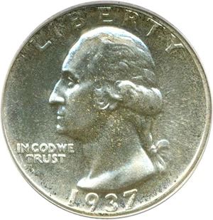 image for: 1937 25c PCGS Proof 66