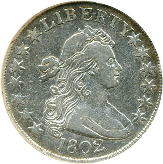 image for: 1802 50c DGS VF35  (O-101; Cleaned)