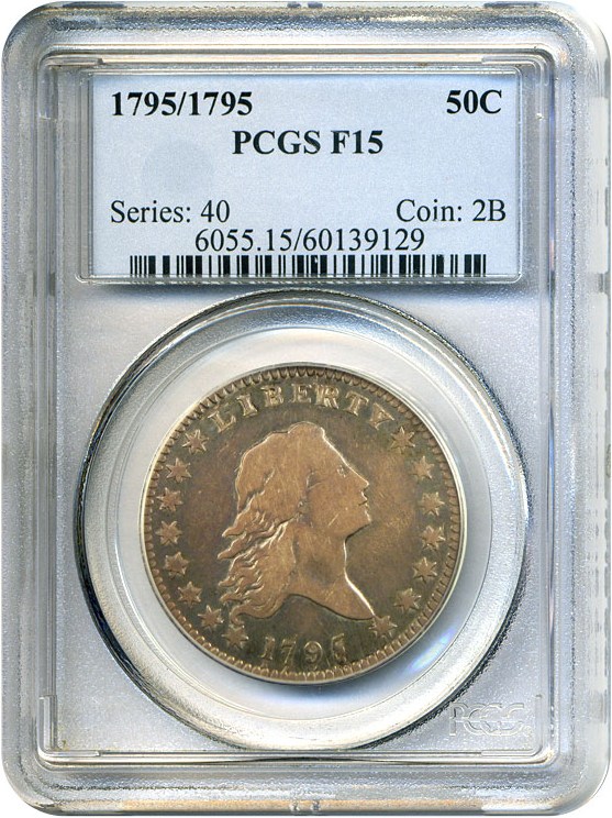 image for: 1795/1795 50c  PCGS F15