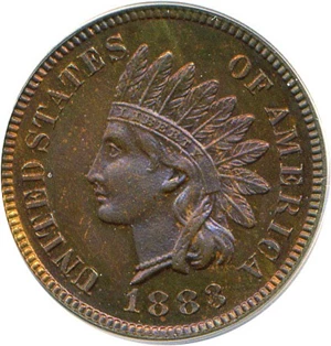 image for: 1883 1c PCGS Proof 65 BN