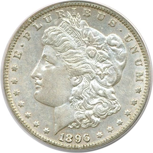image for: 1896-O $1 VAM 19 Doubled Date PCGS AU55