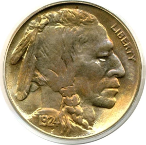 image for: 1924 5c PCGS MS64 OGH