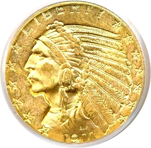 image for: 1911-S $5 PCGS MS63
