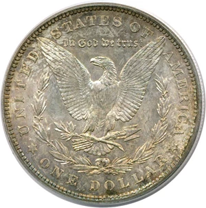image for: Hot 50 VAM: 1900 $1 VAM 16 Two Olive Rev PCGS MS64