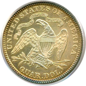 image for: 1890 25c PCGS Proof 64