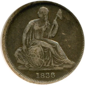 image for: 1838-O 10c NGC VF25