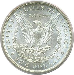 image for: Hot 50 VAM: 1880 $1 VAM 11 Checkmark PCGS MS64