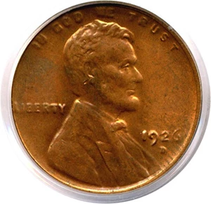 image for: 1926-D 1c PCGS MS63 RD