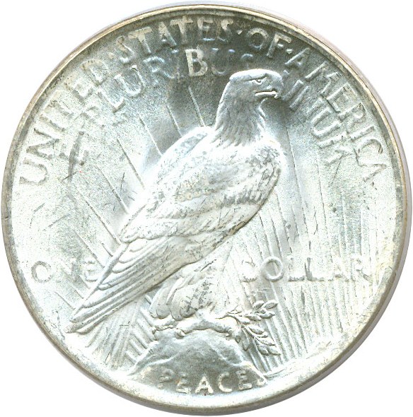 image for: 1923 $1 PCGS MS64 (VAM 1V  Extra Hair)