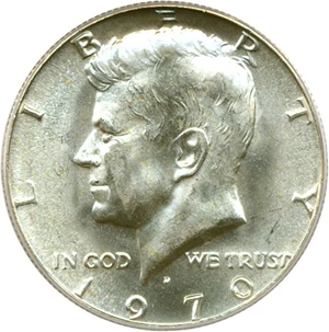 image for: 1970-D 50c PCGS MS66