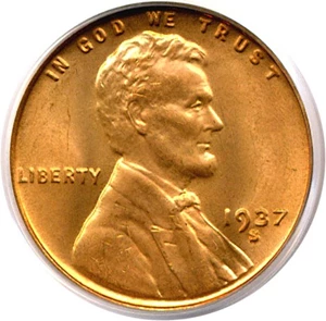 image for: 1937-S 1c PCGS MS67 RD