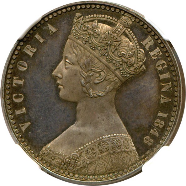image for: Great Britain: 1848 2S  NGC Proof 64 (ESC-907)