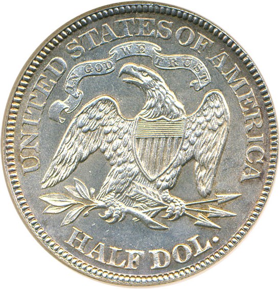 image for: 1887 50c DGS MS62  (Cleaned)