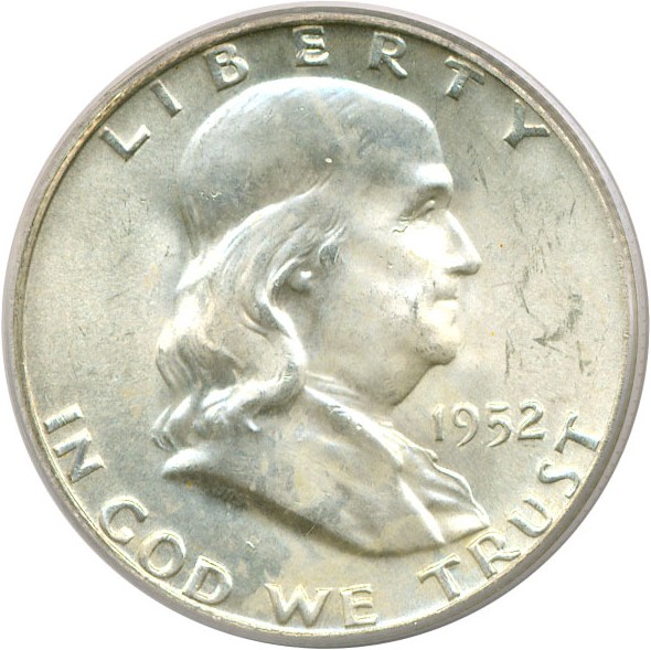 image for: 1952-D 50c  PCGS MS64 FBL
