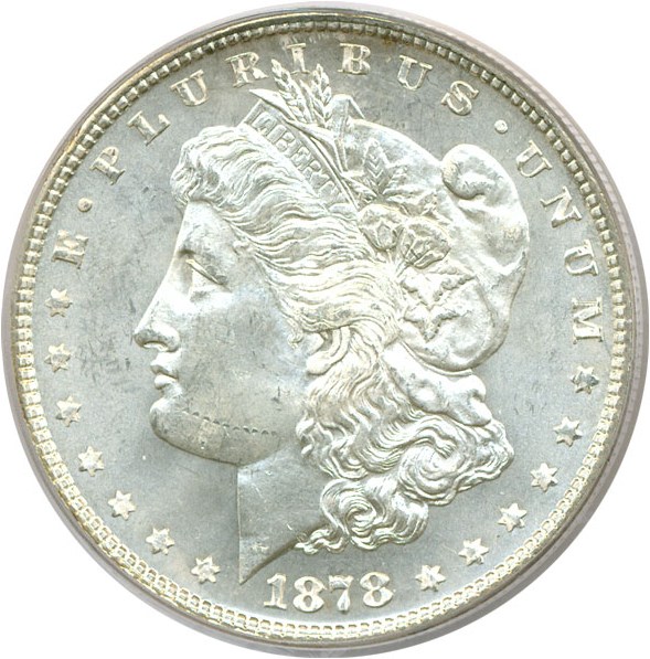 image for: 1878 7/8TF $1 Strong VAM 38 7/5 PCGS MS63