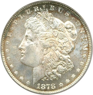 image for: 1878 8TF $1 VAM 3 Spiked Eye PCGS MS64