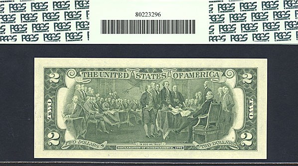 image for: 1976 $2  PCGS CU62  (Fr.1935E)