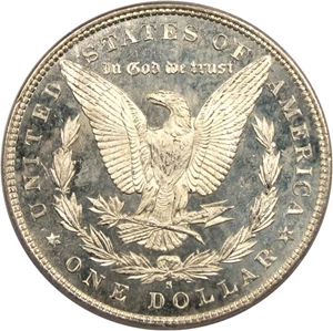 image for: Hot 50 VAM: 1880/9-S $1 VAM 11 0/9 Overdate PCGS MS66 DMPL
