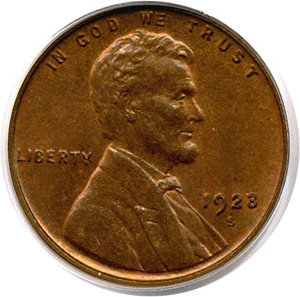 image for: 1923-S 1c PCGS MS64 RB