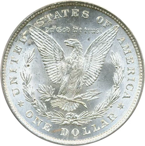image for: 1878 8TF $1 VAM 14.1 Alligator Eye PCGS MS65