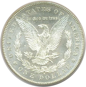 image for: Top 100 VAM: 1879-S $1 VAM 9 Reverse of 1878 PCGS MS63