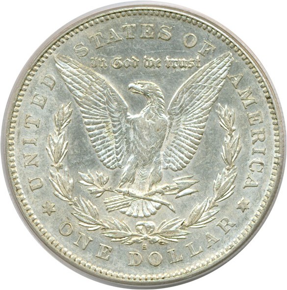 image for: 1878-S $1 VAM 18 Spaghetti Wing PCGS XF45