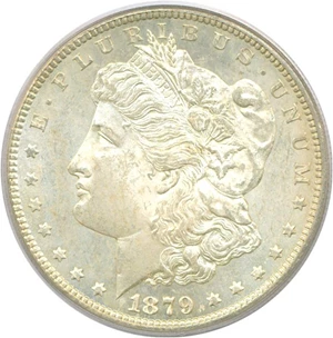image for: Top 100 VAM: 1879-S $1 VAM 9 Reverse of 1878 PCGS MS63