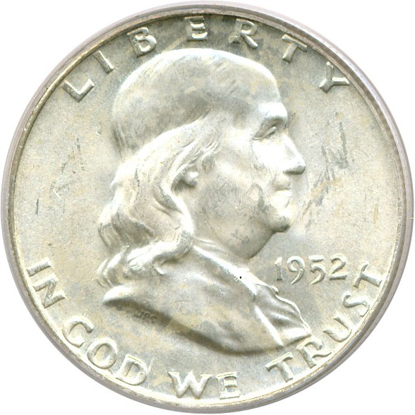 image for: 1952-D 50c  PCGS MS64 FBL