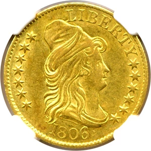 image for: 1806 $5 NGC MS61