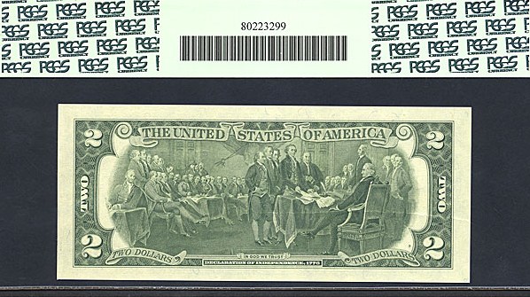 image for: Fr.1935E 1976 $2  PCGS CU62  [E99363351B]