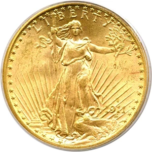 image for: 1911-S $20 PCGS MS64