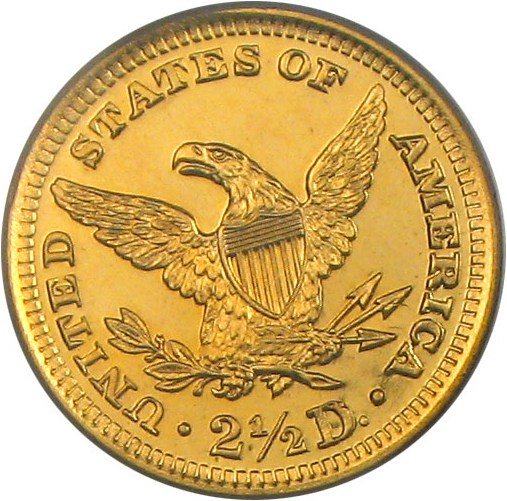 image for: 1902 $2 1/2  PCGS Proof 63 