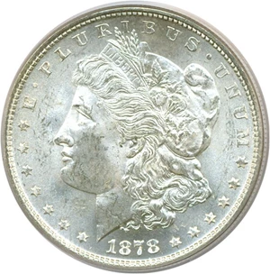 image for: Top 100 VAM: 1878 7TF Rev. '79 VAM 203 Short Leaf PCGS MS64