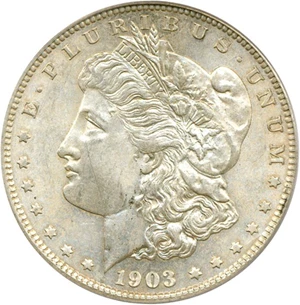 image for: 1903-S $1 PCGS MS64