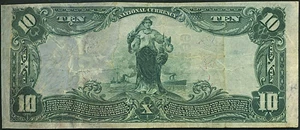 image for: 1902 $10 FNB of Lawler, IA PCGS VF25 (Fr.631, Charter #10599)